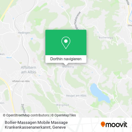Bollier-Massagen Mobile Massage Krankenkassenanerkannt Karte