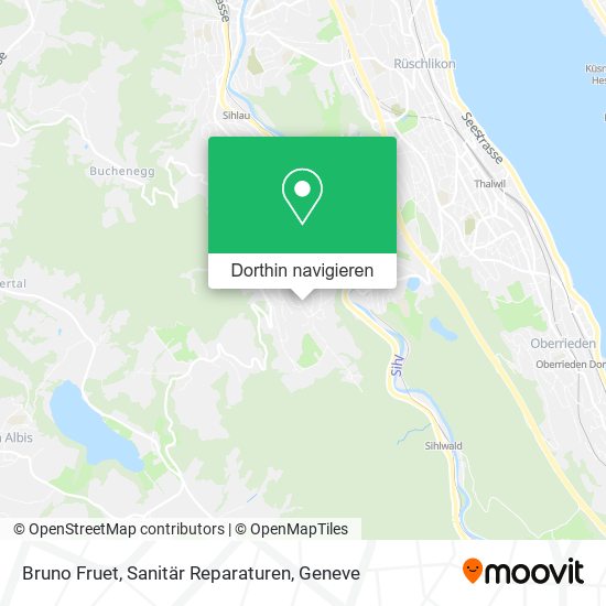 Bruno Fruet, Sanitär Reparaturen Karte
