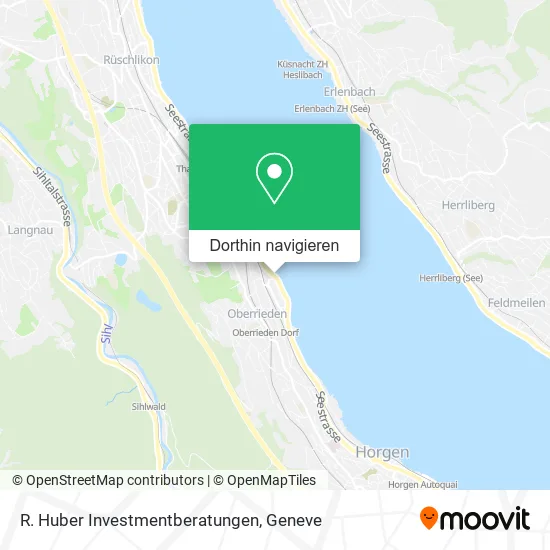 R. Huber Investmentberatungen Karte