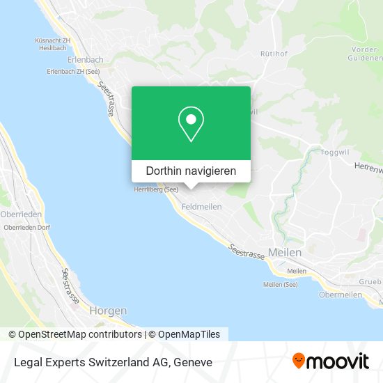 Legal Experts Switzerland AG Karte