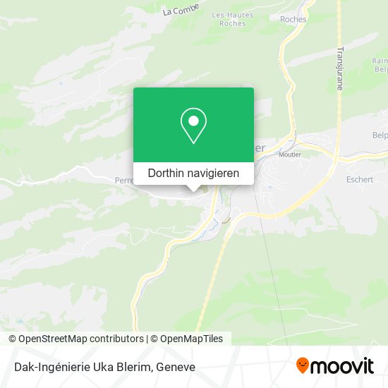 Dak-Ingénierie Uka Blerim Karte