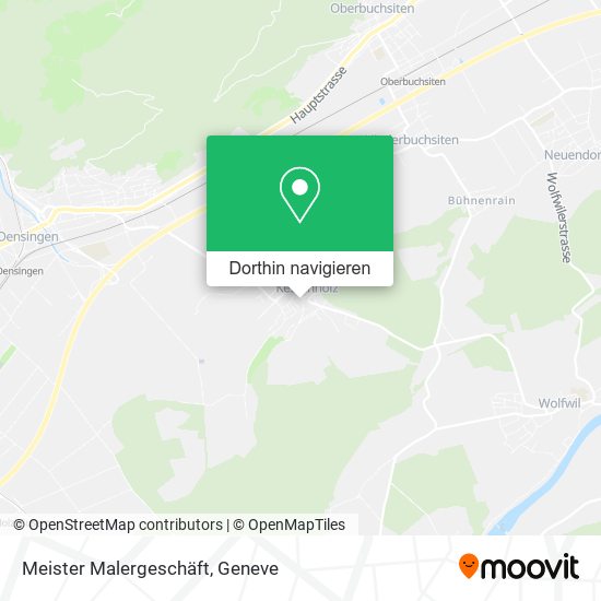 Meister Malergeschäft Karte