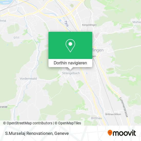 S.Murselaj Renovationen Karte