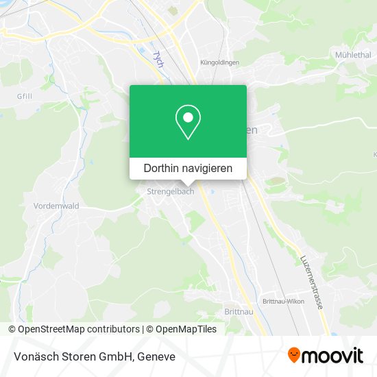 Vonäsch Storen GmbH Karte