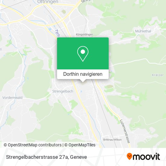 Strengelbacherstrasse 27a Karte