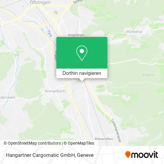 Hangartner Cargomatic GmbH Karte