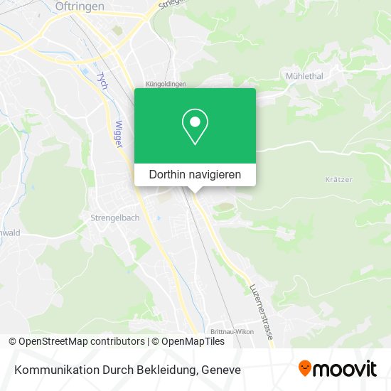 Kommunikation Durch Bekleidung Karte