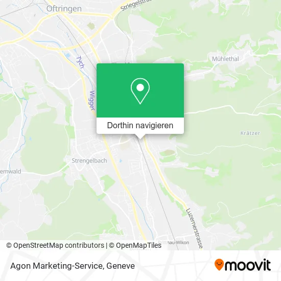 Agon Marketing-Service Karte