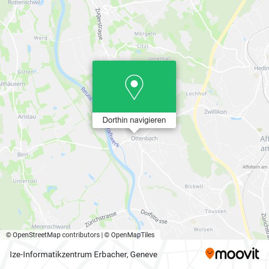Ize-Informatikzentrum Erbacher Karte