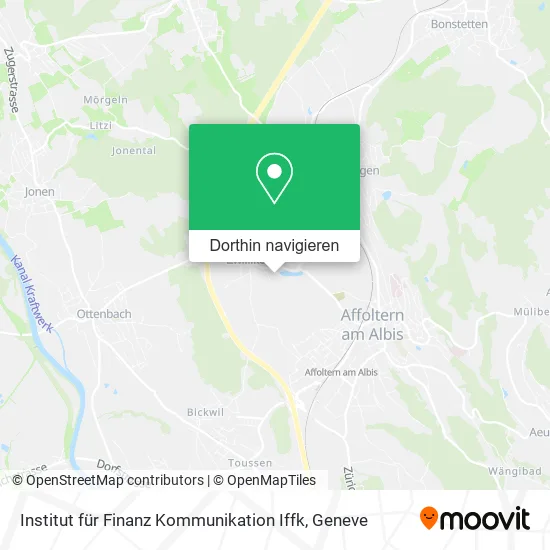 Institut für Finanz Kommunikation Iffk Karte