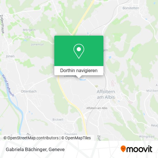 Gabriela Bächinger Karte