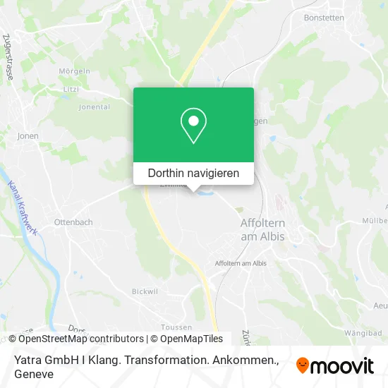Yatra GmbH I Klang. Transformation. Ankommen. Karte