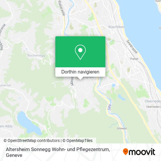 Altersheim Sonnegg Wohn- und Pflegezentrum Karte