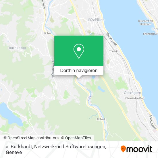 a. Burkhardt, Netzwerk-und Softwarelösungen Karte