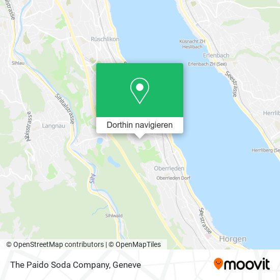 The Paido Soda Company Karte