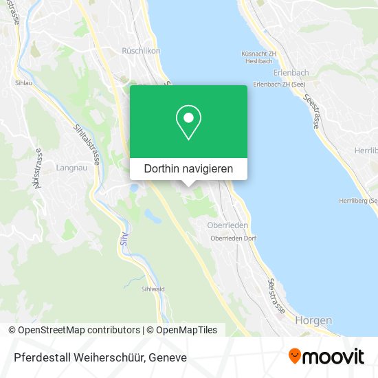Pferdestall Weiherschüür Karte