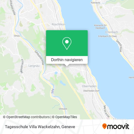 Tagesschule Villa Wackelzahn Karte