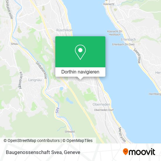 Baugenossenschaft Svea Karte