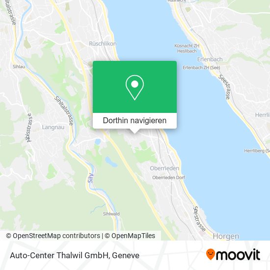 Auto-Center Thalwil GmbH Karte