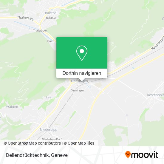 Dellendrücktechnik Karte