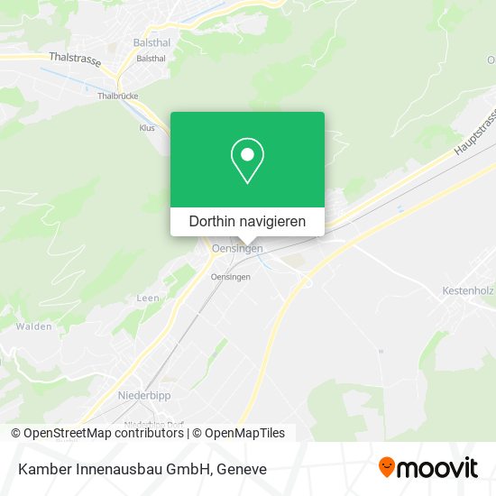 Kamber Innenausbau GmbH Karte