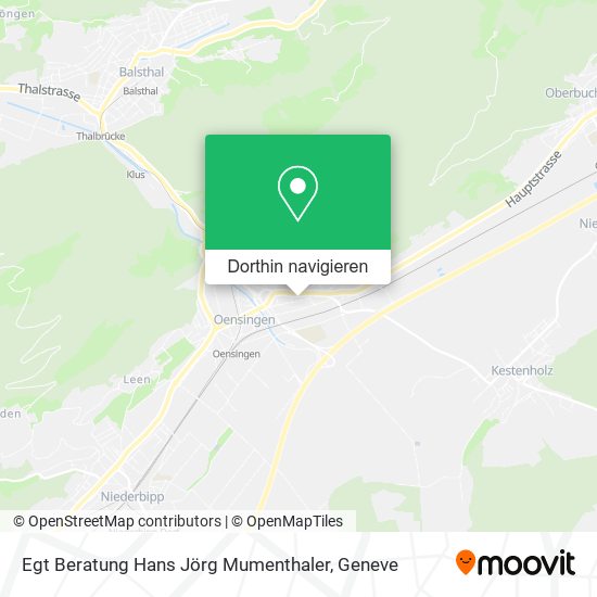 Egt Beratung Hans Jörg Mumenthaler Karte