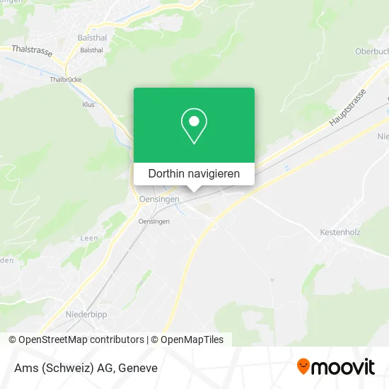 Ams (Schweiz) AG Karte
