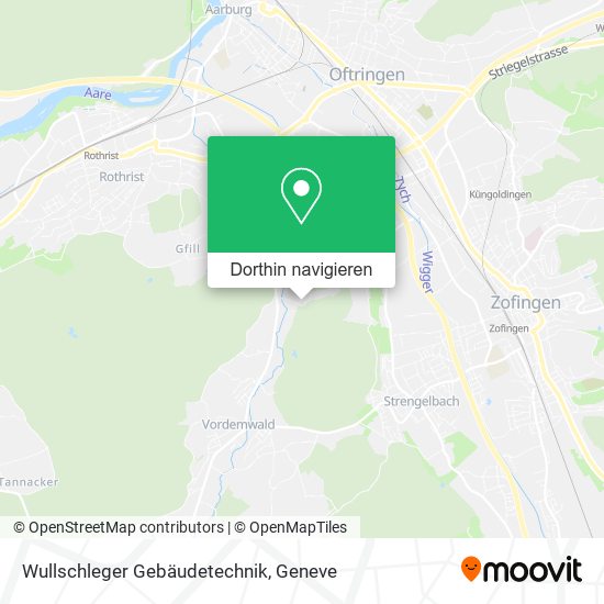 Wullschleger Gebäudetechnik Karte