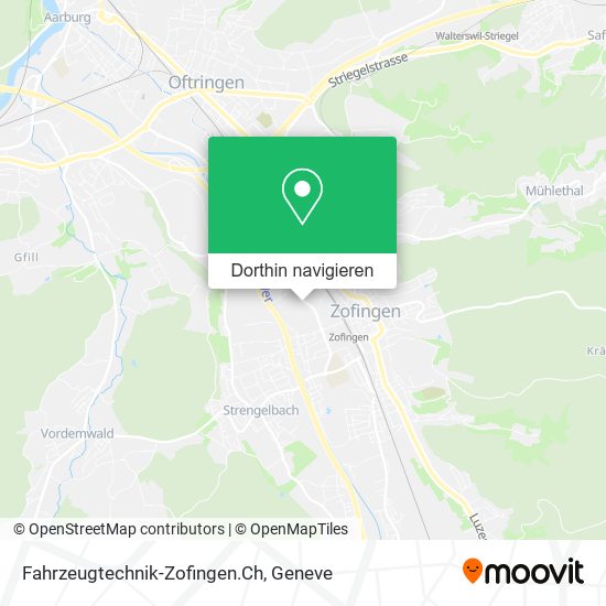 Fahrzeugtechnik-Zofingen.Ch Karte
