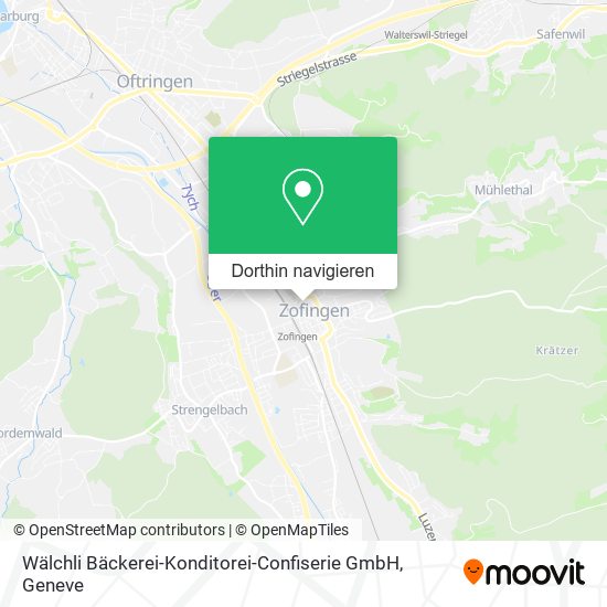 Wälchli Bäckerei-Konditorei-Confiserie GmbH Karte