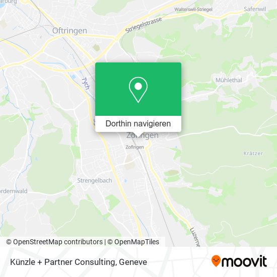 Künzle + Partner Consulting Karte