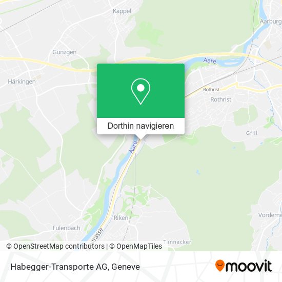 Habegger-Transporte AG Karte