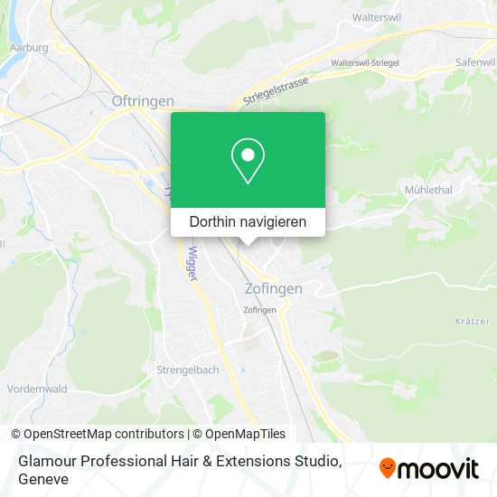 Glamour Professional Hair & Extensions Studio Karte