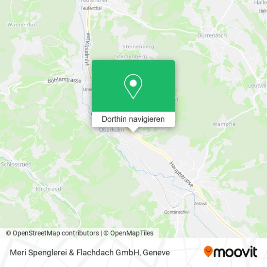 Meri Spenglerei & Flachdach GmbH Karte