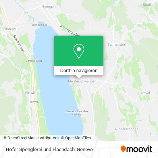 Hofer Spenglerei und Flachdach Karte