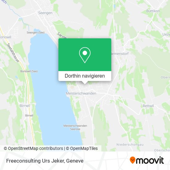 Freeconsulting Urs Jeker Karte