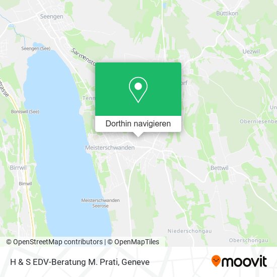 H & S EDV-Beratung M. Prati Karte
