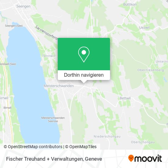Fischer Treuhand + Verwaltungen Karte