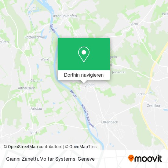 Gianni Zanetti, Voltar Systems Karte