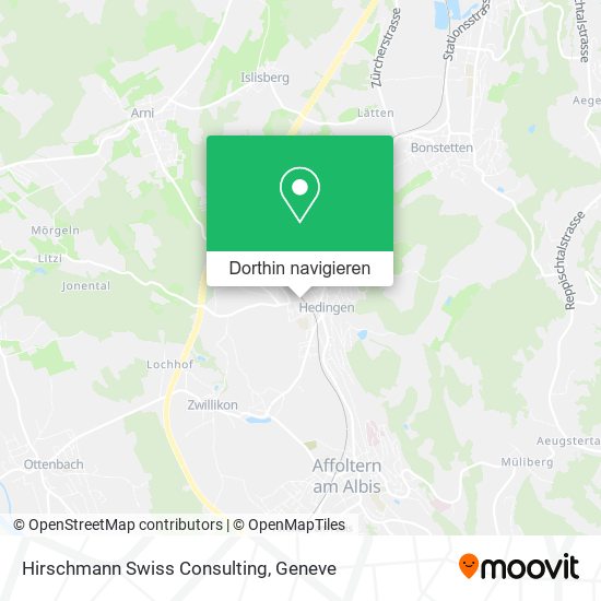 Hirschmann Swiss Consulting Karte