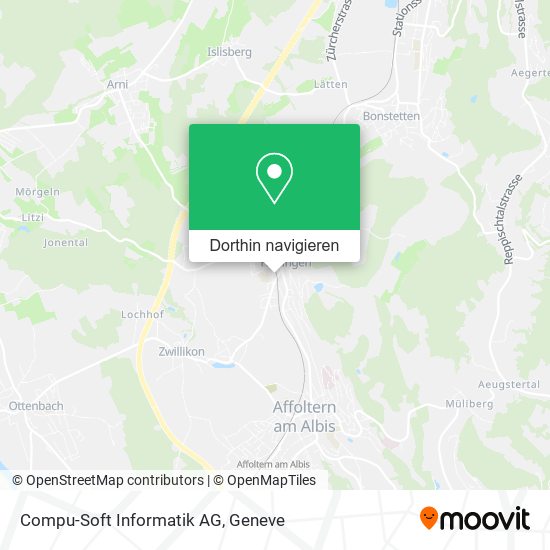 Compu-Soft Informatik AG Karte
