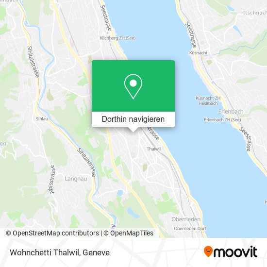 Wohnchetti Thalwil Karte