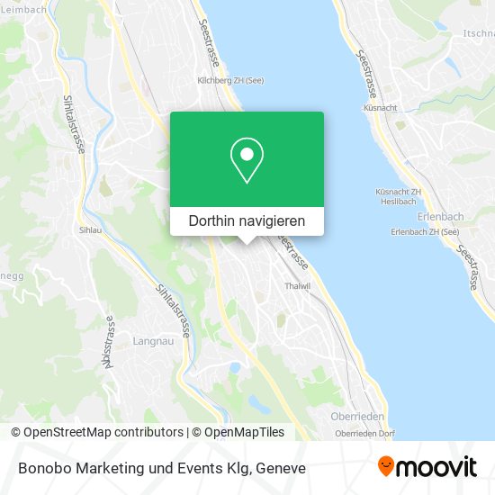 Bonobo Marketing und Events Klg Karte