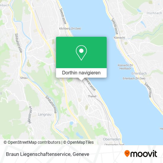 Braun Liegenschaftenservice Karte