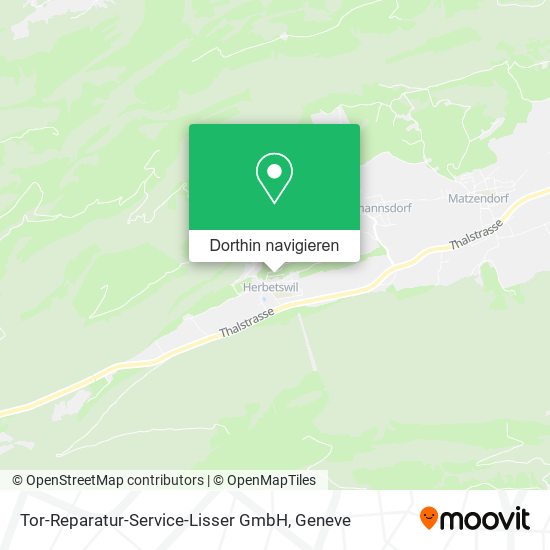 Tor-Reparatur-Service-Lisser GmbH Karte