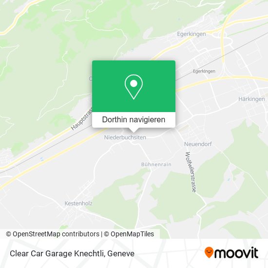 Clear Car Garage Knechtli Karte