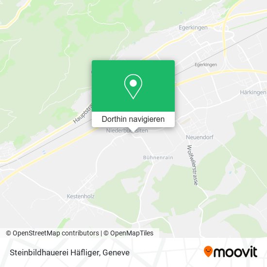 Steinbildhauerei Häfliger Karte