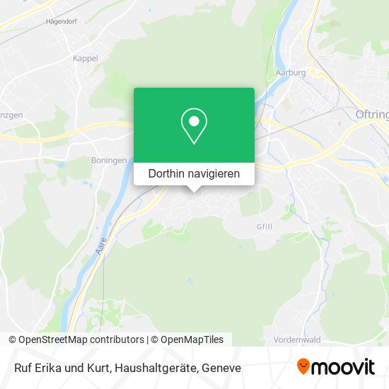 Ruf Erika und Kurt, Haushaltgeräte Karte