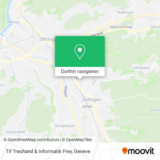 Tif Treuhand & Informatik Frey Karte