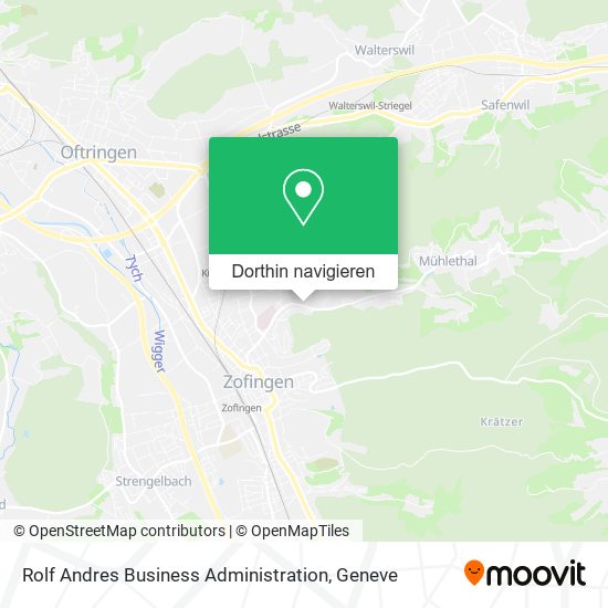 Rolf Andres Business Administration Karte